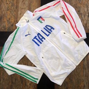 Unisex Adult Puma FIGC Italy Windbreaker